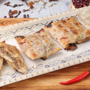 Арбешим (Люля в лаваше с сыром)